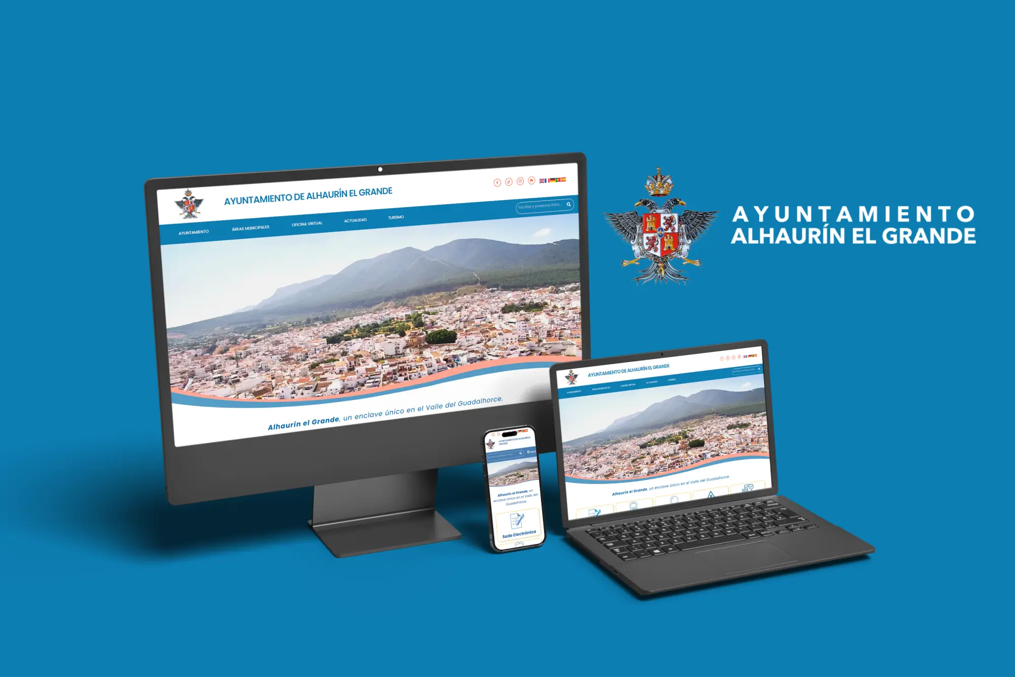 Diseño web en Ayuntamiento de Alhaurin el Grande caso de éxito de rediseño web y SEO local