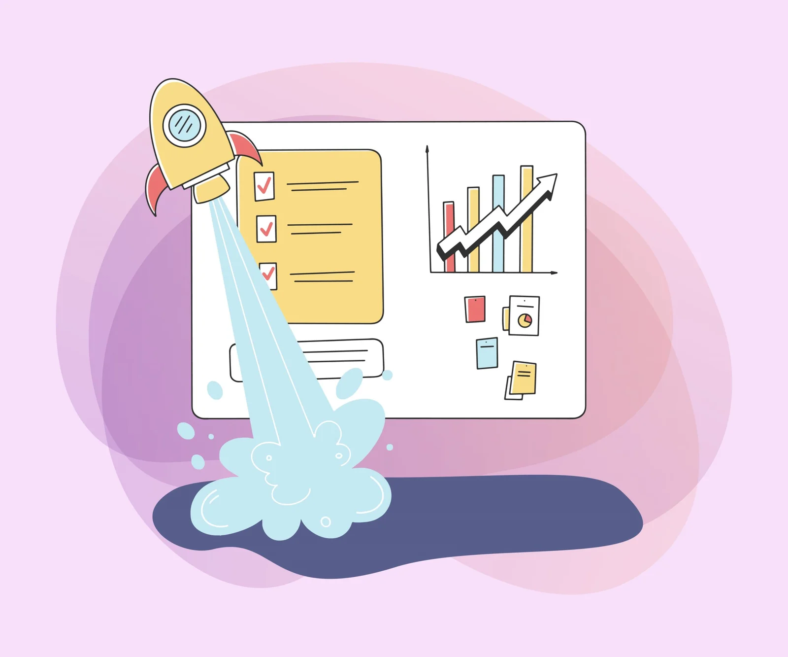 Estrategia de posicionamiento web Málaga con gráficas de crecimiento de tráfico orgánico real